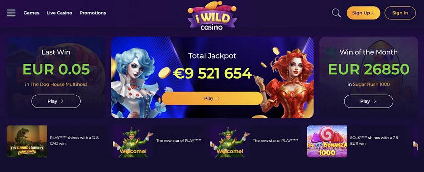 Recensione del casinò iWild Recensione del casinò iWild
